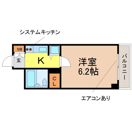 ライオンズマンション橦木の物件間取画像